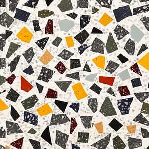 Palladiana terrazzo- ML-IT009-Colorful terrazzo irrégulier utilisé sur les comptoirs - Product Image 1