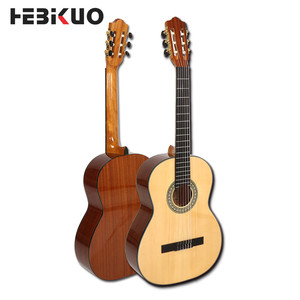 Bonne Qualité Usine En Gros 4/4 Pleine Grandeur <span class=keywords><strong>6</strong></span> Cordes 39 Pouces <span class=keywords><strong>Guitare</strong></span> Classique Instrument Sapele Bois - Product Image 2
