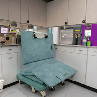 Portapapeles Plegable A4 NEXXGEN Edición Médica para Enfermeras, de Cuero PU con Impresión UV, Laminado, con Patrón