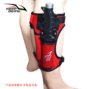 Équipement de plongée KEEP DIVING, attache de jambe de plongée, couteau sous-marin réglable en fibre de carbone, étui KB-960 - Product Image 2