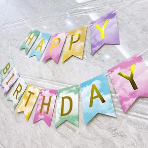 Nicorn-guirnalda <span class=keywords><strong>de</strong></span> decoración para bebé, guirnalda <span class=keywords><strong>de</strong></span> 1/2 cm para cumpleaños - Product Image 4