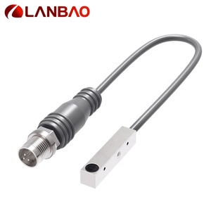 LE05 DC <span class=keywords><strong>2</strong></span>/<span class=keywords><strong>3</strong></span> teller alüminyum alaşımlı metal Konut Endüktif dikdörtgen <span class=keywords><strong>sens</strong></span>örü M8 konnektör ve PUR kablosu - Product Image 2