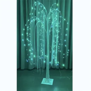 Top Sale Outdoor Led Wilg Verlichting 5 Ft 1.5 M Rgb Led Kerstboom Verlichting Treurwilg Licht Up boom