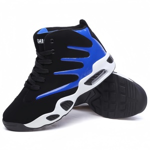 Nouveauté Chaussures de <span class=keywords><strong>basket</strong></span>-ball noires pour hommes en liquidation Semelle en caoutchouc pour la saison d'automne - Product Image 6