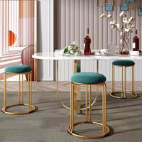 Nouvelle Chaise Ronde Or Luxe Moderne Très Vendue pour Salle à Manger Maison