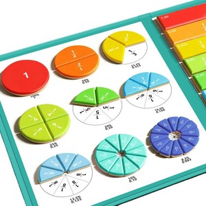 Disques magnétiques en papier pour <span class=keywords><strong>fractions</strong></span> – Outil pédagogique pour <span class=keywords><strong>les</strong></span> opérations mathématiques de la troisième année – Outil de démonstration pour <span class=keywords><strong>les</strong></span> élèves – Calculs de décomposition - Product Image 5