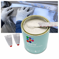 Mastic de remplissage blanc en polyester léger pour carrosserie automobile, réparation rapide des bosses et des tôles, séchage rapide, mastic de ponçage pour réparation automobile