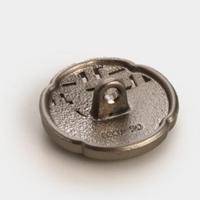 14MM 18MM 23MM 25MM Kancing Logam Vintage Berwarna dengan Pola Bunga Timbul untuk Pakaian Kancing Jahit Logam