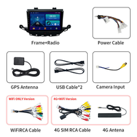 9 ''2 Din GPS Navigation Android Multimédia Carplay Écran Tactile Radio Stéréo Lecteur DSP Fonction pour Buick Verano 2016 ~ 2020