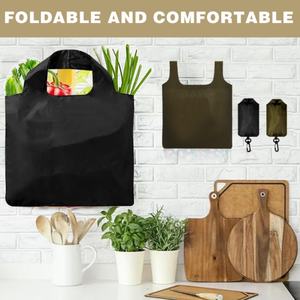 Custom Eco-Friendly Reusable Foldable Letter Pattern Ribbon Long Rope <b>Shoulder</b> <b>Strap</b> Fruit Shopping Grocery <b>Tote</b> <b>Bag</b> Polyester - Product Image 4