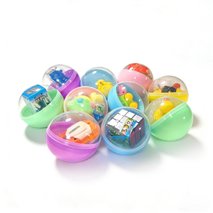Capsules de jouets surprise préremplies de 100-120 mm, capsules transparentes pour machine Gashapon, pour poupées en peluche - Product Image 6