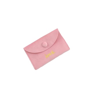 Sacs à bijoux avec bouton pression, pochette en velours multicolore pour l'emballage de bijoux et de cadeaux - Product Image 6