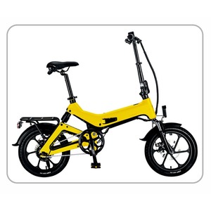 Vélo électrique pliant à batterie au lithium de 16 pouces, 36V, 250W, vente directe en usine, vélo électrique portable ultra-léger - Product Image 3