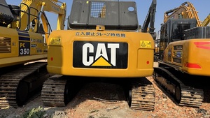 Excavatrice hydraulique d'occasion d'origine japonaise Caterpillar 320D, 20 tonnes, type chenille moyen, pour travaux de construction routière - Product Image 6