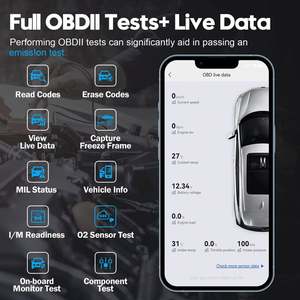 Pemindai Diagnosis Mobil semua sistem, XTOOL AD20 <span class=keywords><strong>PRO</strong></span> OBD2 pembaca kode IOS & Android mendukung semua sistem mobil PK ELM327 - Product Image 2