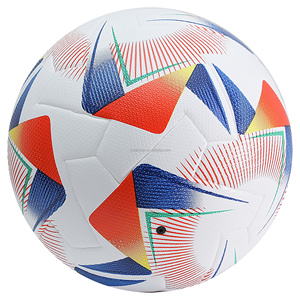 Balón de fútbol de cuero fundido 2025 con logotipo personalizado 5000, tamaño 5, globo de fútbol texturizado, revestido de PU - Product Image 1
