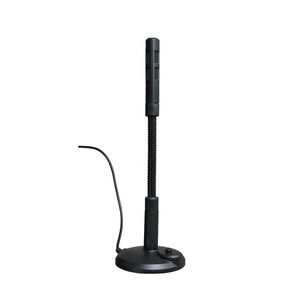 Micrófono <span class=keywords><strong>de</strong></span> Condensador con Cable y Conector <span class=keywords><strong>de</strong></span> 3.5mm, Soporte Flexible, Construcción Metálica, Patrón Omnidireccional, para <span class=keywords><strong>Estudio</strong></span>/Conferencia - Product Image 3