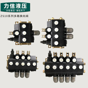 Vanne directionnelle multi-voies série ZS10, pièces de machines hydrauliques, vanne manuelle, état neuf - Product Image 3