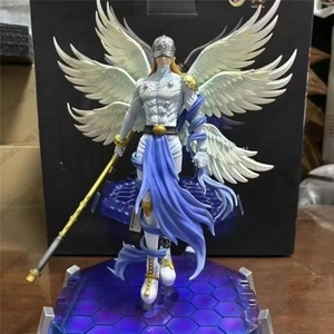 Nouveau Stock Personnalisé Noël Bureau Collection Jouets Cadeaux 20cm Joker King Digimon Aventure Piemon <span class=keywords><strong>Guerre</strong></span> Greymon Togemon PVC - Product Image 1