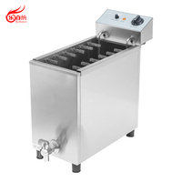 OEM/ODM 16L Machine à collation commerciale Friteuse électrique coréenne Mozzarella fromage maïs chien