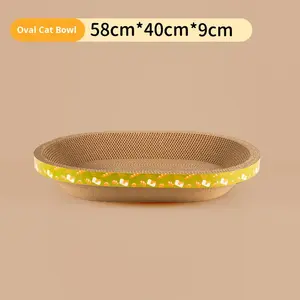 Kattenklimrek Krasbestendig Krabplank Nest Slijtvast Niet-afbladderend Golfkarton Minimalistisch Verticaal Speelgoed - Product Image 6