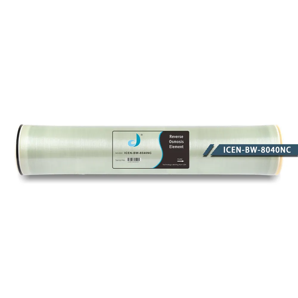ICEN Brackish Water 10500 GPD Reverse Osmosis Membrane 99.5% Rejection Rate Ro Membrane 8040