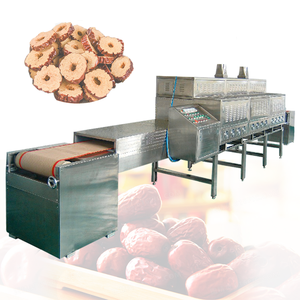 Black Fly Eggs Tenebrio Molitor Belt Máquina de secado por microondas Equipo Secador - Product Image 2