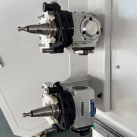 Routeur CNC vertical industriel ANBEN V-2151 avec commande Syntec PLC, moteur à roulement 9/12KW, espace de travail 2100x5100mm, aluminium compact
