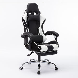 Sillas giratorias ergonómicas de masaje de cuero PU de lujo <span class=keywords><strong>Silla</strong></span> <span class=keywords><strong>Gamer</strong></span> <span class=keywords><strong>Silla</strong></span> de carreras <span class=keywords><strong>Silla</strong></span> DE JUEGOS DE PC <span class=keywords><strong>con</strong></span> soporte lumbar y reposapiés - Product Image 6