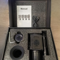 Caméra thermique infrarouge d'extérieur haute définition avec viseur croix et viseur étoile standard, pour vision nocturne et observation dans l'obscurité totale