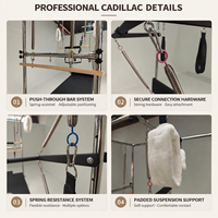 Offre Spéciale : Table de Pilates Cadillac Trapeze Ajustable PerfectForm en Bois d'Érable Massif avec Ressorts à Fil de Piano, Certifiée CE, Usage Commercial