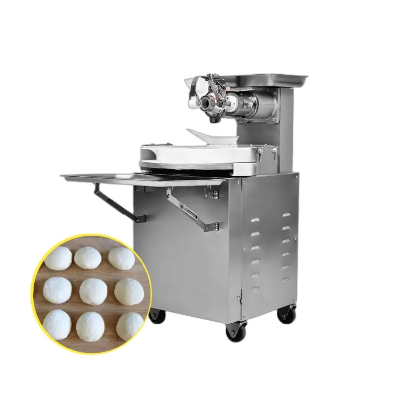 MP45 Electric Commercial Industrial Voll automatischer PIzza-Brotteig teiler Rounder Momo Making Machine Dough Ball Maker