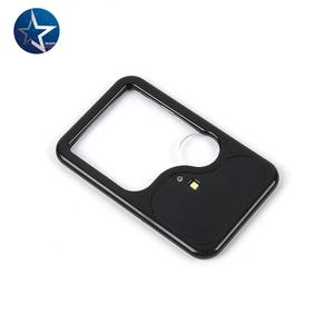 क्रेडिट कार्ड ताल बंडल बटुआ पर्स आवर्धक लेंस एलईडी प्रबुद्ध ताल 3X जेब कार्ड - Product Image 3