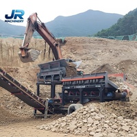 Séparateur de pierres et de boues de grande capacité, machine robuste pour la séparation de roches et de boues, pour le traitement des déchets de construction minière
