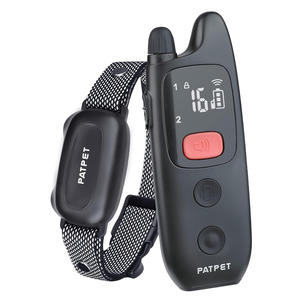 2025 Neuestes wiederauf lad bares IPX7 Hunde trainings halsband Static <span class=keywords><strong>Shock</strong></span> Fernbedienung Anti-Barking-Gerät 300m Reichweite Multifunktion - Product Image 1