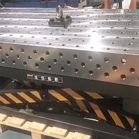 Nouvelle plateforme de soudage 3D flexible à positionnement rapide YAHANDA, table de gabarit modulaire stable, garantie 1 an pour les machines d'ingénierie