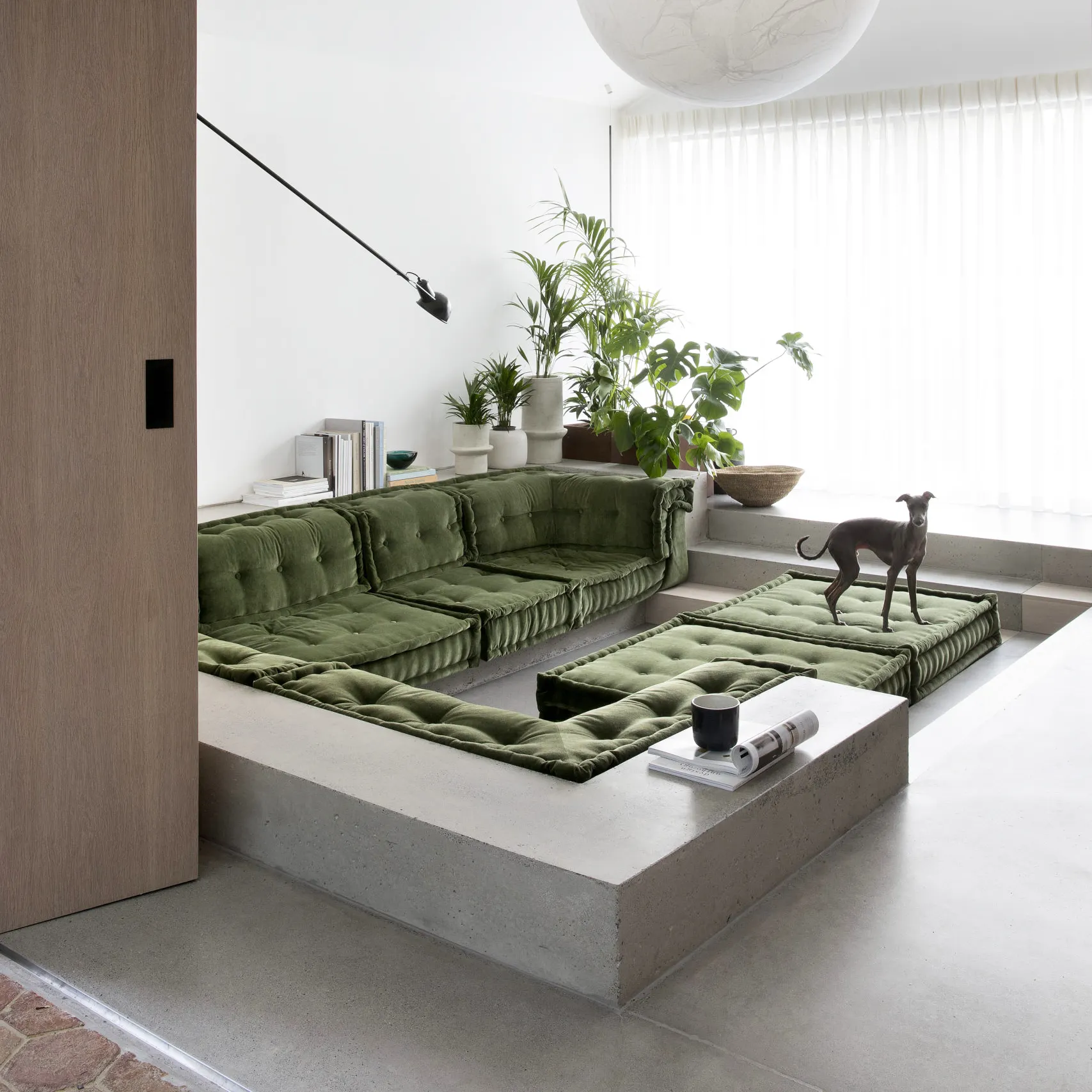 ATUNUS modularizzazione tessuti pavimento Mah Jong divano in stile arabiano modulare sezionale nordico soggiorno Mahjong divano divano