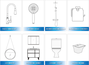 Lavabo en céramique blanc à poser sur comptoir, design fin et moderne pour salle <span class=keywords><strong>de</strong></span> bain - Product Image 6