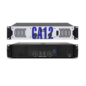 CA12 2U Class AB 2-channel 800W*2 Metal Professional Audio Power Amplifier Eco-Friendly Durable Design for Sound <b>System</b> - Product Image 4