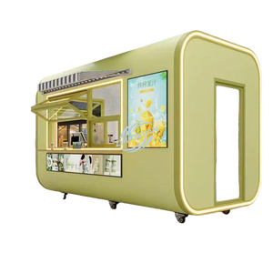 Durable Mobile Vending Booths, <b>Night</b> Market Portable Milk Tea <b>Stands</b>, Street Vendor Carts For Park Entrance Operation - Product Image 1
