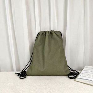 Bolsa con Cordón de Algodón Orgánico Resistente y Reciclable, Mochila de Lona de Algodón de Color Natural, MOQ Bajo - Product Image 3