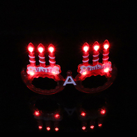 Lunettes LED clignotantes - Lunettes fantaisie pour anniversaire, fête, célébration, Halloween, Noël, cosplay