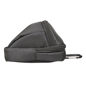 Custodia personalizzata <span class=keywords><strong>in</strong></span> Nylon nero antiscivolo per palline da <span class=keywords><strong>Golf</strong></span> e Tee Divot porta attrezzi con spina israeliana per regali aziendali - Product Image 4