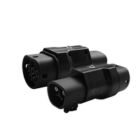 Connecteurs pour véhicules électriques Adaptateur de charge Tesla vers Type 2/ GBT Adaptateur de chargeur Tesla EV Convertisseur de chargeur NACS Ev