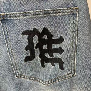 Jeans de Luxe de Qualité Supérieure EMOTIONS Mixtes, Imprimé Graffiti Dessiné à la Main, Coupe Couteau, Pantalon Décontracté, Jeans Homme de Qualité Supérieure - Product Image 6