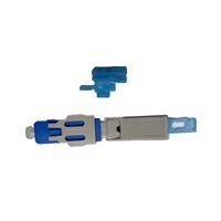 Conector Rápido SL-12 SC UPC para Terminación en Campo de Cable Drop FTTH, Conector Rápido de Fibra Óptica