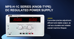 แหล่งจ่ายไฟแบบเสถียรชนิดเชิงเส้นช่องเดียว 300V 1A 300W พร้อมจอแสดงผลคุณภาพสูง รองรับอินเทอร์เฟซ 1mA สำหรับอุตสาหกรรม ใช้ได้กับไฟ 220V 110V - Product Image 5