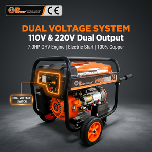 Power Value 110v 220v 2.5kw 7hp Gasoline <strong>Generator</strong> <strong>for</strong> <strong>Sale</strong> - Product Image 2