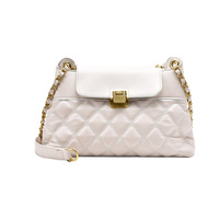 Nouveau sac à main pour femme : sac à bandoulière en cuir de luxe à motif diamant, sac bandoulière carré matelassé de haute qualité