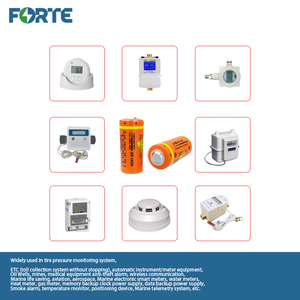 Batterie au <span class=keywords><strong>lithium</strong></span> Forte ER14335 2/3AA 1650mAh pour détecteur <span class=keywords><strong>de</strong></span> gaz <span class=keywords><strong>monoxyde</strong></span> <span class=keywords><strong>de</strong></span> <span class=keywords><strong>carbone</strong></span> détecteur <span class=keywords><strong>de</strong></span> fumée - Product Image 3